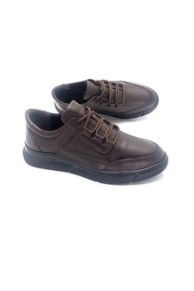 Deritarz Genuine Leather Orthopedic Winter Brown Men's Shoes