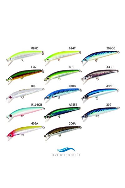 Strike pro Jl-012F 5.3CM 2.3GR Maket Balık A43E Rengi