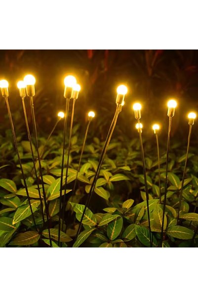 Genel Markalar Solar Firefly Lights Güneş Enerjili Ateşböceği Aydınlatma 8 LED