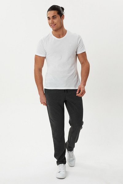 Tony Montana Παντελόνι Jogger Comfort Fit με πλαϊνές τσέπες