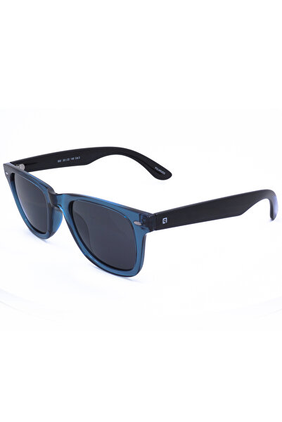 Qzen Q-902 Model Unisex Blue Sunglasses