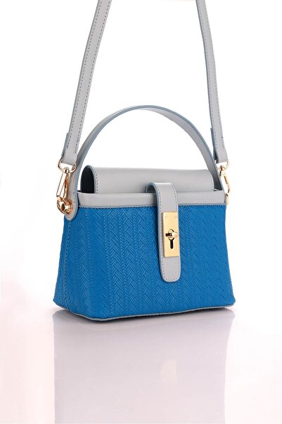 Aron Atelier Blue Despina Women's Handbag
