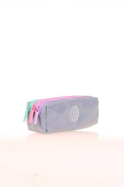 KAUKKO Magic Dreams Gray Pencil Bag - 3 Compartments K2588