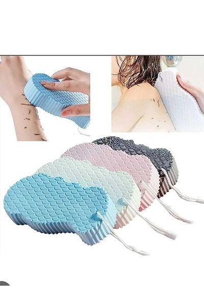 Dalian Home Magic Bath Dead Skin Remover Body Shower Sponge Intense Exfoliating Brush And Massage Sponge
