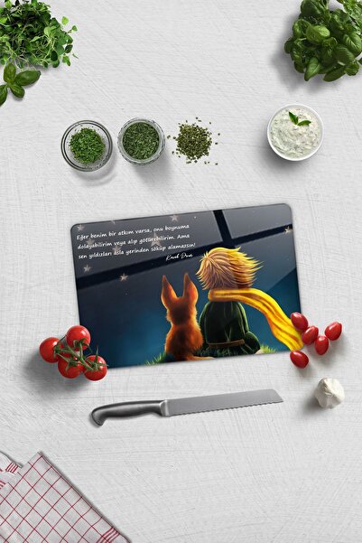 Decorita لوح تقطيع الزجاج - لوح تقطيع الزجاج |   الأمير الصغير - النجوم |   2...