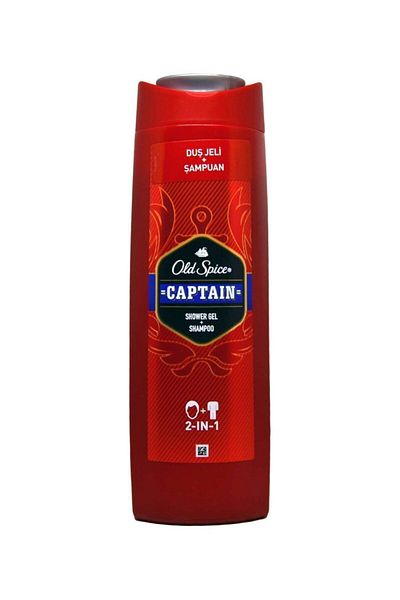 Old Spice Shower Gel and Shampoo 400 ml 2 in 1 Captain Charms15
