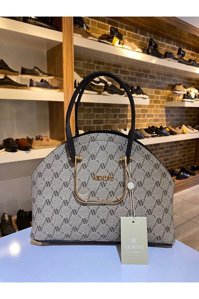 Armine ARMINE Women - Mink Printed Quality Hand and Shoulder Bag