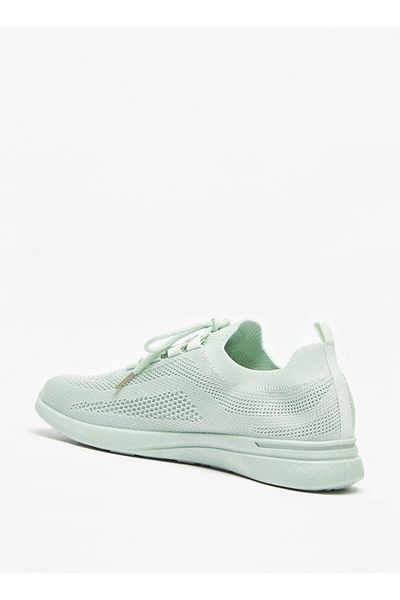 Oaklan by Shoexpress Textured Lace-Up Walking Shoes