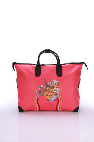 Aron Atelier Τσάντα ταξιδιού Φούξια Μασίμα