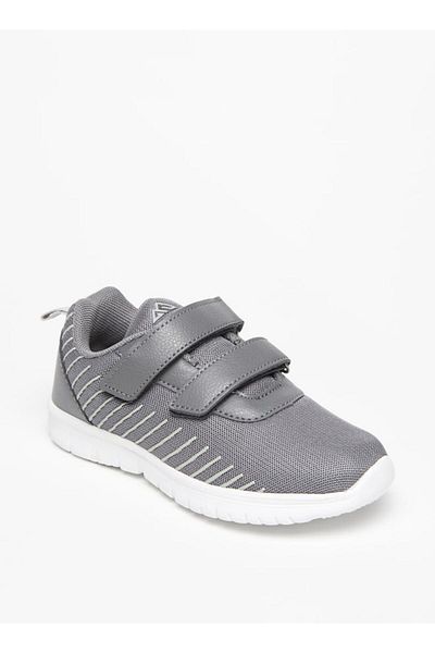 Oaklan by Shoexpress Textured Sports Shoes with Hook and Loop Closure