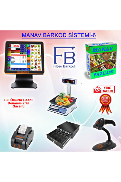 Manav Barkod Sistemleri- 6 İ5 / Fiber Barkod Sistemleri