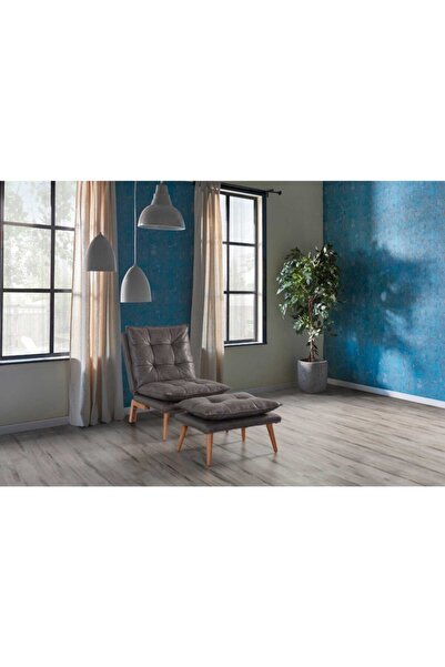 GreenCorner Orchy Yataklı Puflu Berjer