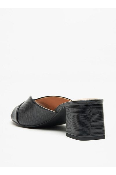 Celeste Women's Textured Slip-On Sandals with Block Heel