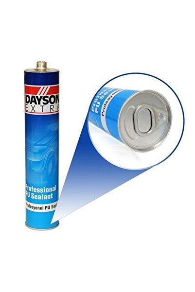 DAYSON Silikon Pu 280ml Çelik Silikon Başlıklı Renk Beyaz