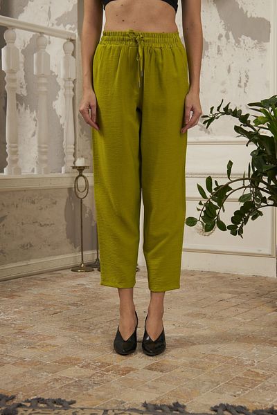 Orfeo Negro COMFORTABLE PATTERNED FABRIC TROUSERS