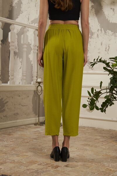 Orfeo Negro RAHAT KALIP DESENLİ KUMAŞ PANTOLON