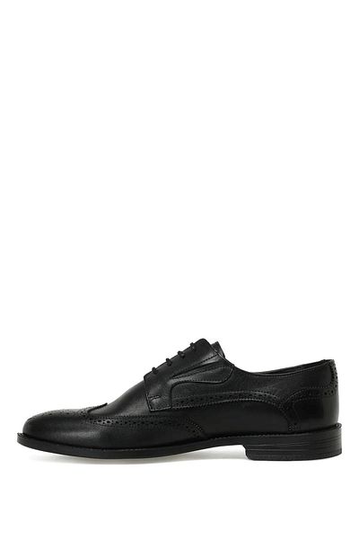 İnci Pearl Anthony Black Genuine Leather Men's Shoes