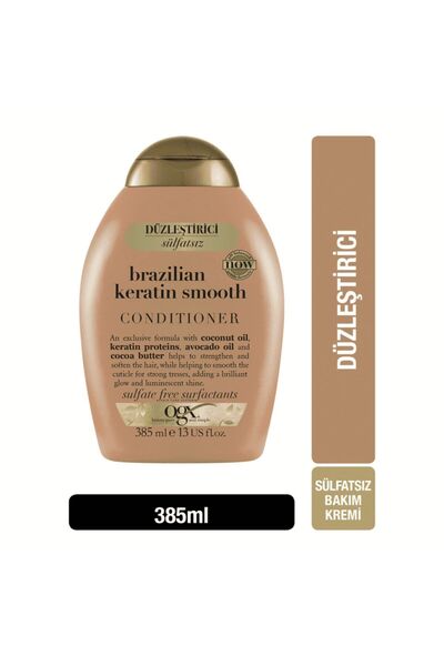 OGX Brazilian Keratin Smooth Hair Lightening Conditioner 385 ml Charms1466