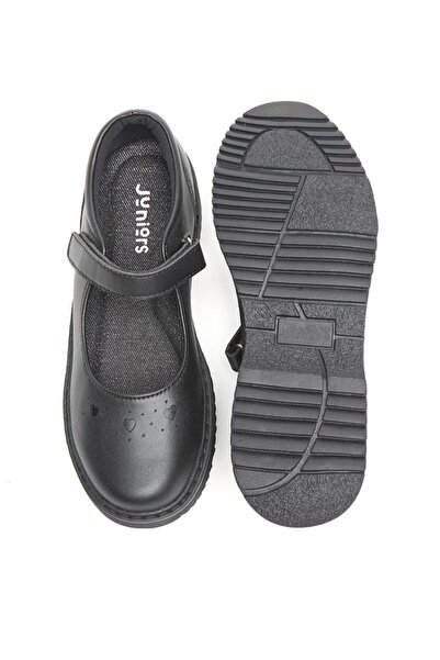 Juniors Mary Jane Shoes with Hook and Loop Closure