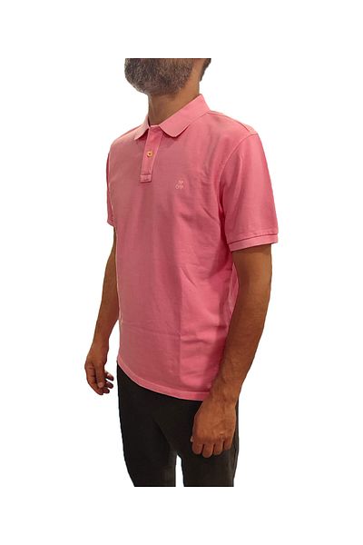 HNS Μ.Π. ΑΝΔΡΙΚΟ T-SHIRT POLO COLLAR - HNS - ST04002-PINK-XXL