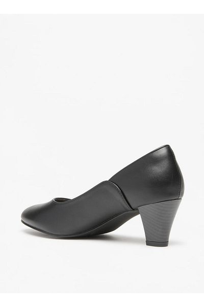 Flora Bella by Shoexpress Printed Pumps with Block Heel