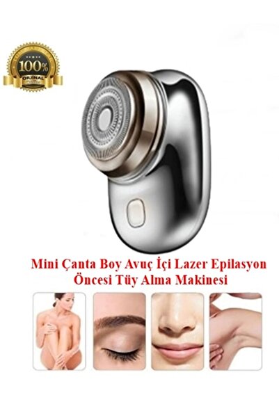 gaman Şarjlı Tıraş Makinesi Saç Sakal Lazer Epilasyon Öncesi Vücut Tüy Alma E...