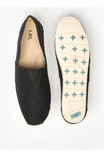 LBL by Shoexpress Solid Slip-On Loafers with Gusset Detail