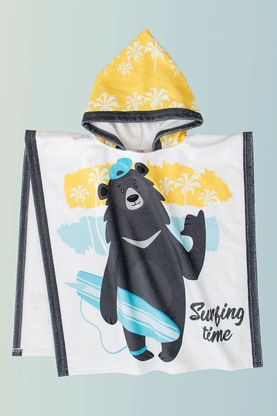 HAMUR Παιδικό Poncho Beach Towel Surf