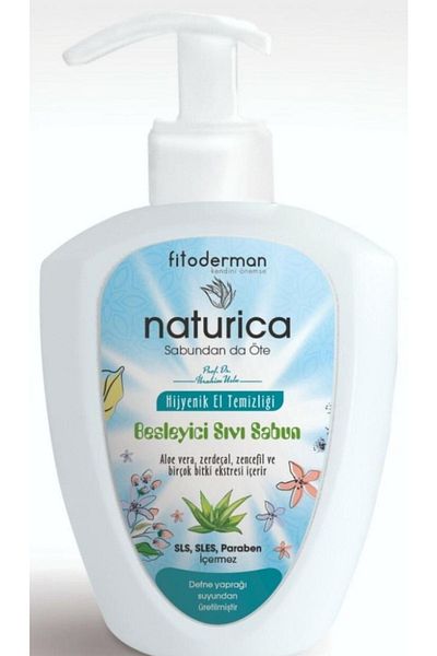 Fitoderman Naturica Nourishing Liquid Soap with Natural Aloe Vera Extract 400 ml