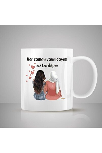 Genel Markalar Arkadaşa Hediye Baskılı Kupa Bardak