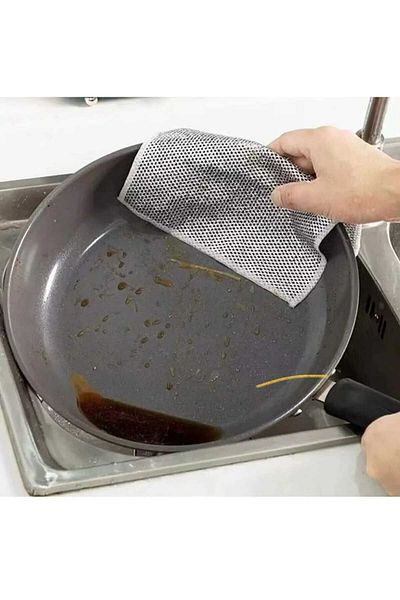 Dalian Home 2 Pieces of Magic Stainless Wire - Dish Cloth and Dirt Rust Remover Cleaning Cloth