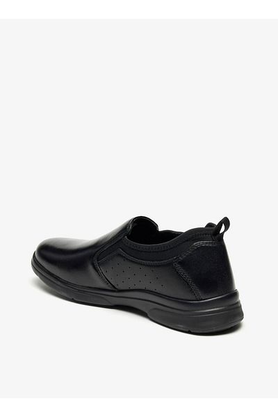 LBL by Shoexpress Panelled Slip-On Loafers