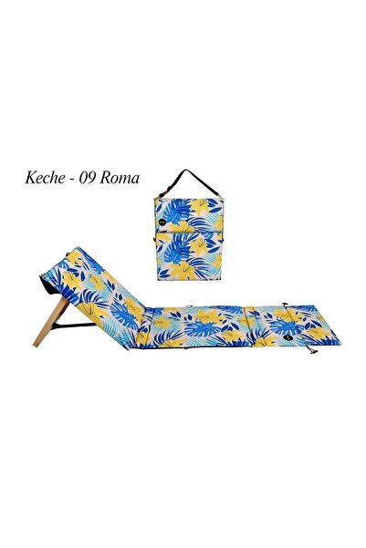 Keche Kanka Şezlong , Katlandığında Çanta Olan ,taşıması Kolay ,portatif Şezlong