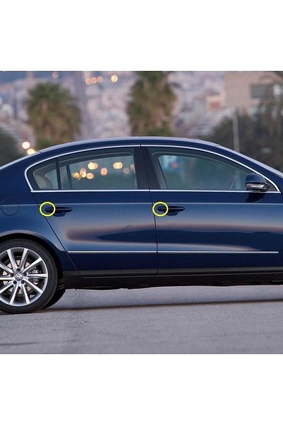 gkl متوافق مع Vw Volkswagen Passat Cc 2009-2012 غطاء مقبض الباب الخارجي الأيمن الأمامي الخلفي اللوز 3c0837880a (قطعة واحدة)
