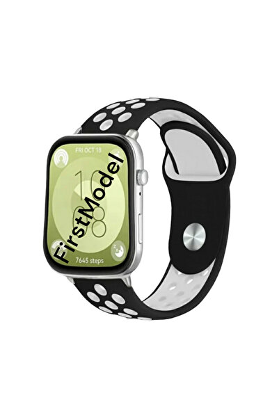 FirstModel Huawei Watch Fit 3 Ve 4 Uyumlu Akıllı Pim Çeviricili Delikli Silik...