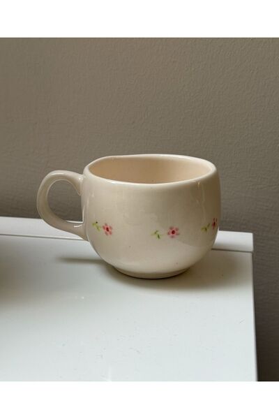 El yapımı seramik anneler gunu rosie mug
