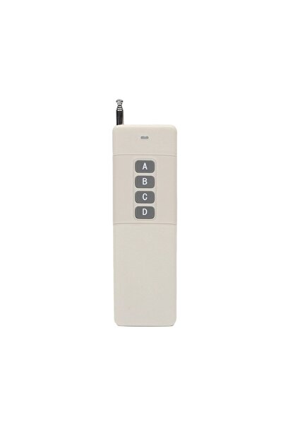 LEDONLİNE Uzun Mesafe Rf Kumanda 433mhz 3000 M Menzil Rf Röle Kumanda 4kanal
