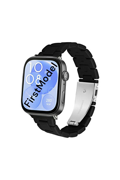 FirstModel Huawei Watch Fit 3,4,5 Pro Uyumlu Reçine Kordon (Pim Çevirici Apar...