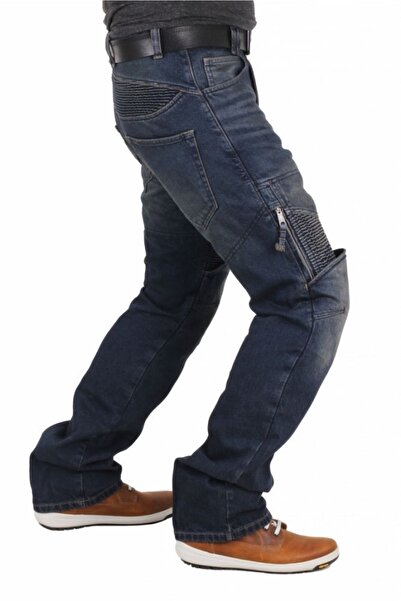 Tech90 Erkek Kevlar Korumalı Motosiklet Pantolonu