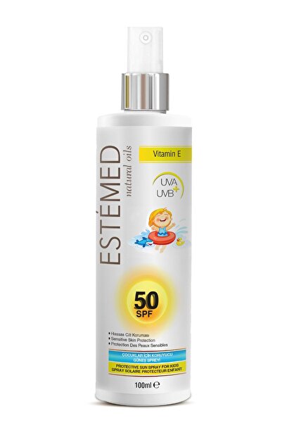 ESTEMED Çocuklar İçin Koruyucu Güneş Spreyi & Protective Sun Spray For Kids S...