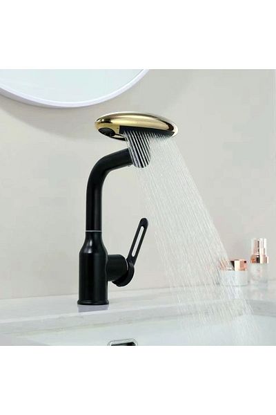 OEM Black/Gold 4 Function Bathroom Sink Kitchen Sink