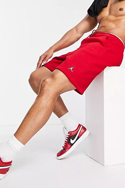 Nike Air Jordan Brooklyn Fleece Erkek Kırmızı Spor Şort