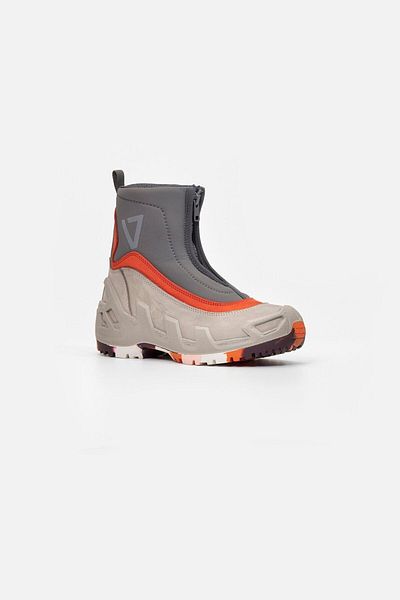 Vaneda 1000 V-CLUTCH URBAN DIGITAL NUBUCK WOMEN'S BOOTS GRAY/POMEGRANATE CICEGI