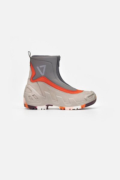 Vaneda 1000 V-CLUTCH URBAN DIGITAL NUBUCK WOMEN'S BOOTS GRAY/POMEGRANATE CICEGI