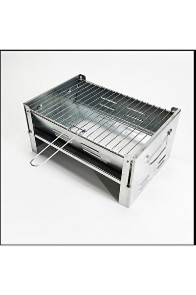 Gözde Galvaniz Katlanır Seyyar Mangal - Portatif Katlanır Izgara