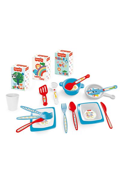 DOLU OYUNCAK Full Fisher Price Kitchen Set 1835