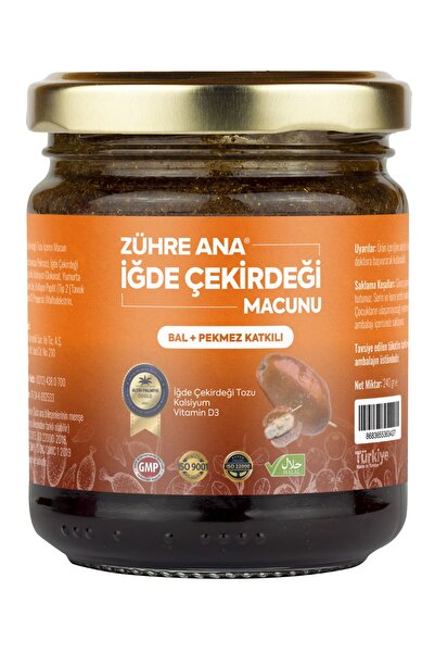 Zühre Ana İğde Çekirdeği Macunu 240 Gr