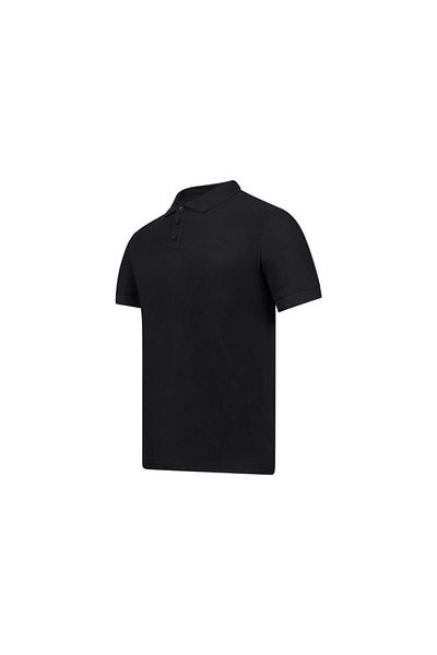 2AS 2023alu Μαύρο ανδρικό μπλουζάκι Polo Neck - Aluna