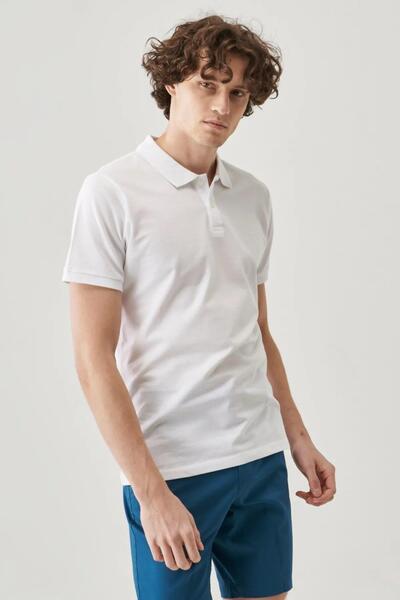 Lee Чоловіча футболка Polo L211810102 Off Whıte