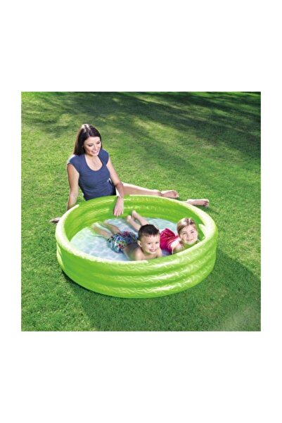 Genel Markalar Oval 3 Boğumlu Havuz, Beyaz, Serinletici ve Eğlenceli Yaz Keyfi